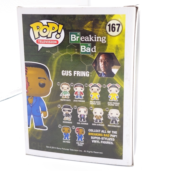Funko POP! Breaking Bad Gus Fring #167 Vinyl Figure - Picture 4 of 6